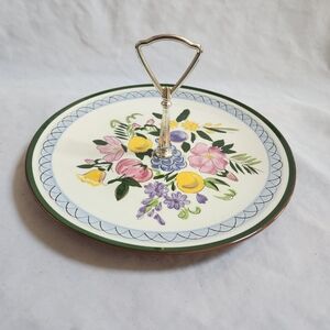 Stangl Pottery Fruit & Flowers Tidbit Tray